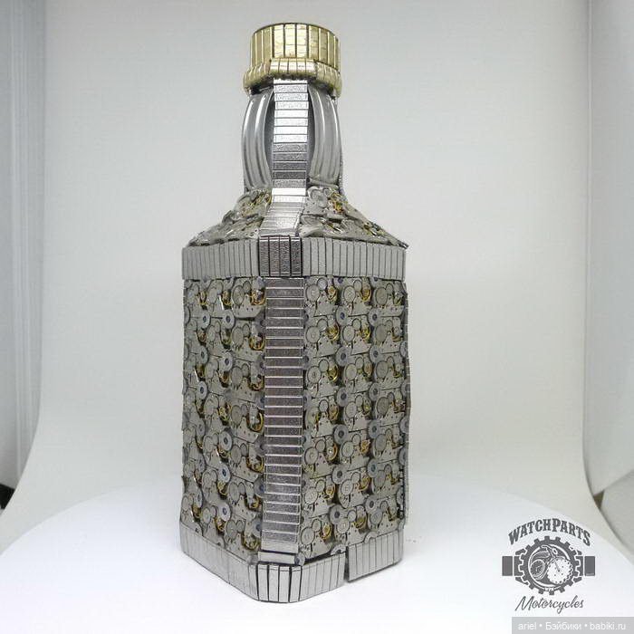 Скульптуры из старых часов от Dan Tanenbaum