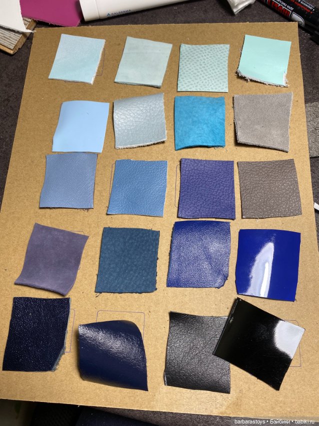 Обувные кукольные будни - кожаная палитра (фото 4)