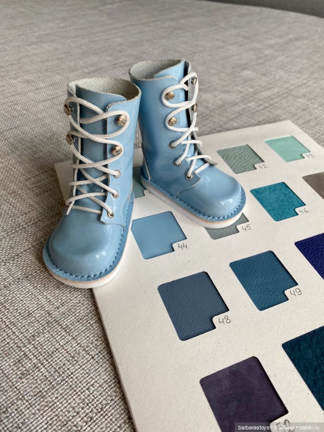 Обувные кукольные будни - кожаная палитра