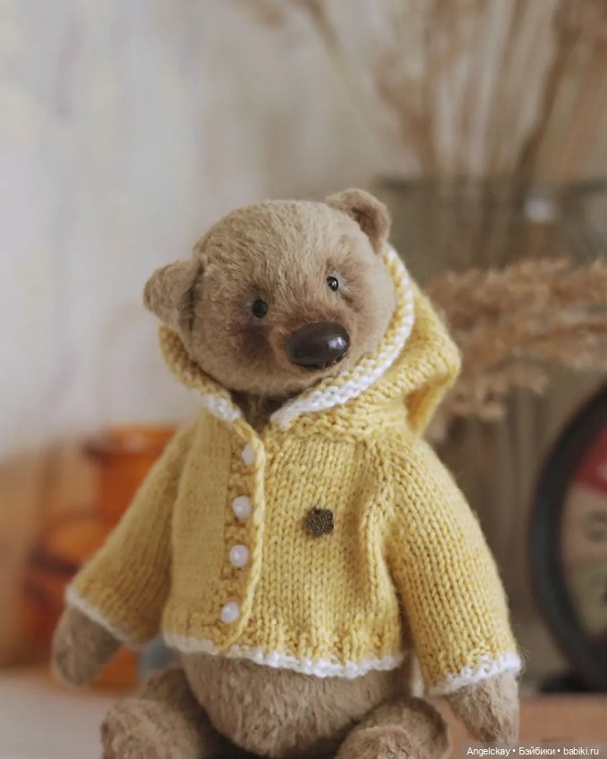 Мишка Стёпа — Авторские мишки Тедди и друзья: фото (фото 4)