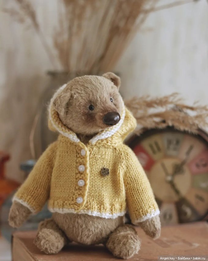 Мишка Стёпа — Авторские мишки Тедди и друзья: фото (фото 3)