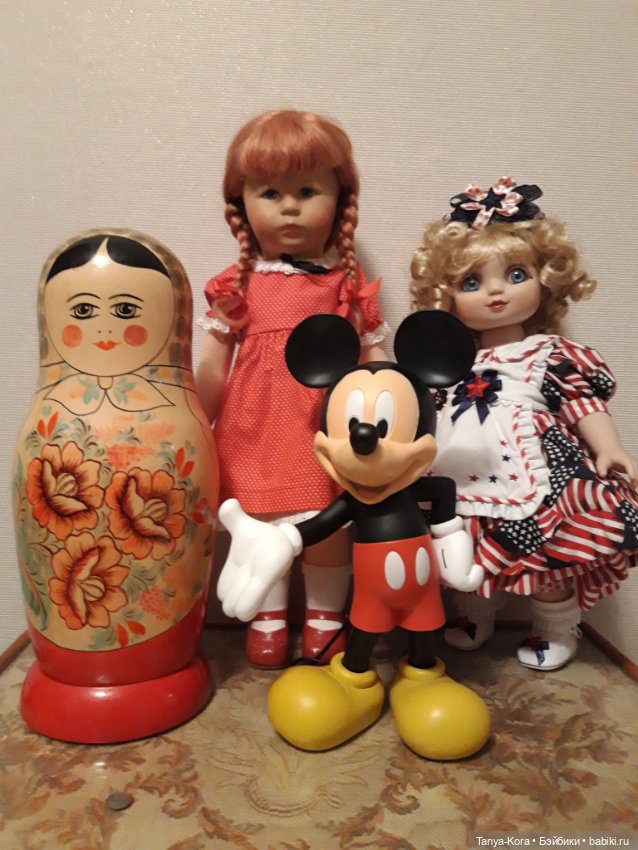 Весёлая компания — Домашние коллекции кукол: фото собраний