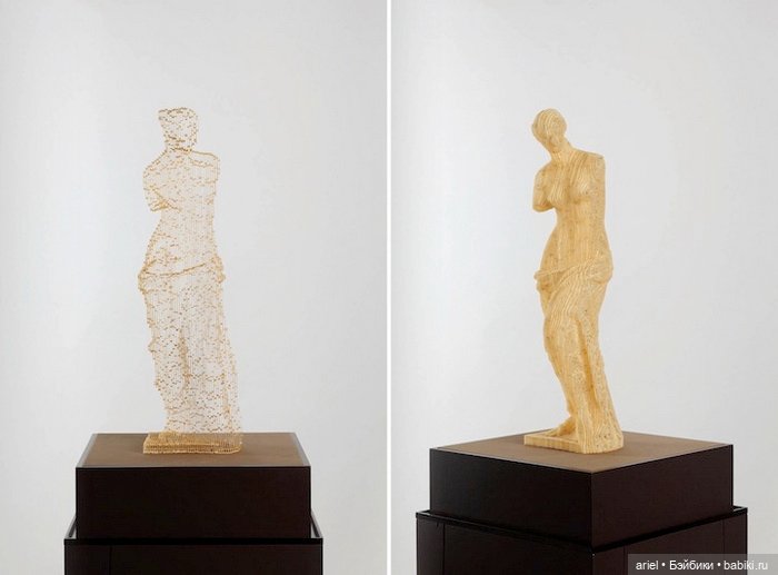 Особенные скульптуры Ho Yoon Shin (фото 2)