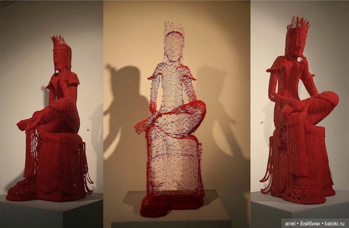 Особенные скульптуры Ho Yoon Shin