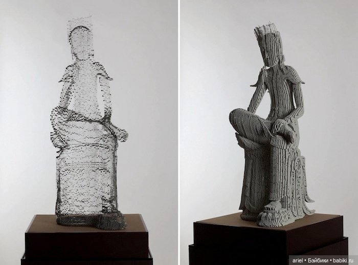 Особенные скульптуры Ho Yoon Shin (фото 9)