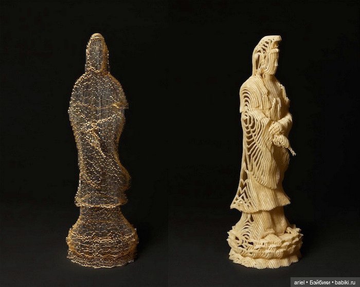 Особенные скульптуры Ho Yoon Shin (фото 6)