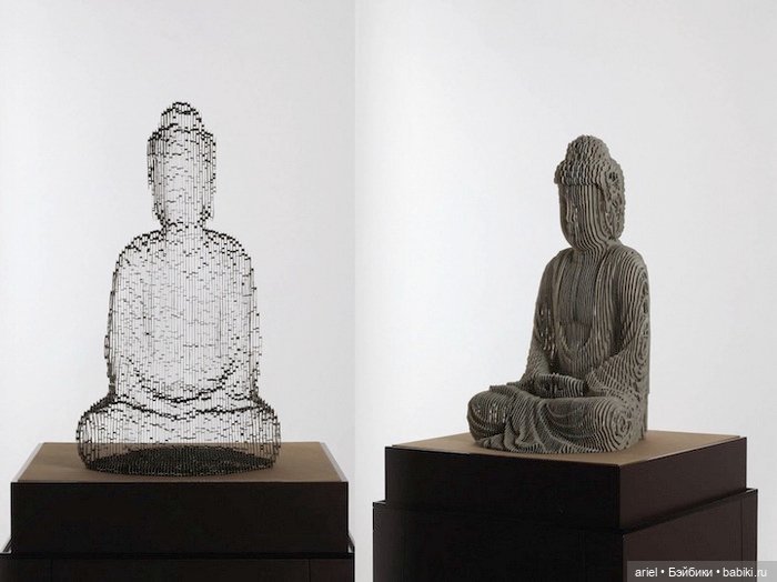 Особенные скульптуры Ho Yoon Shin (фото 4)