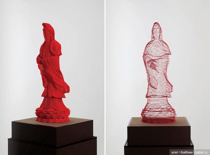 Особенные скульптуры Ho Yoon Shin (фото 7)