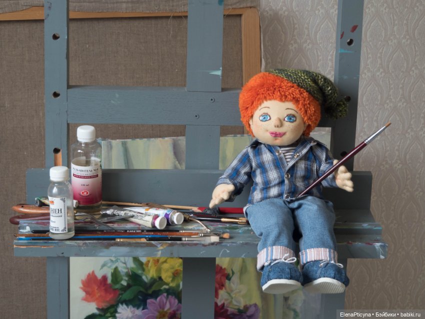 Авторские текстильные куклы: Вальдорфские (фото 5)