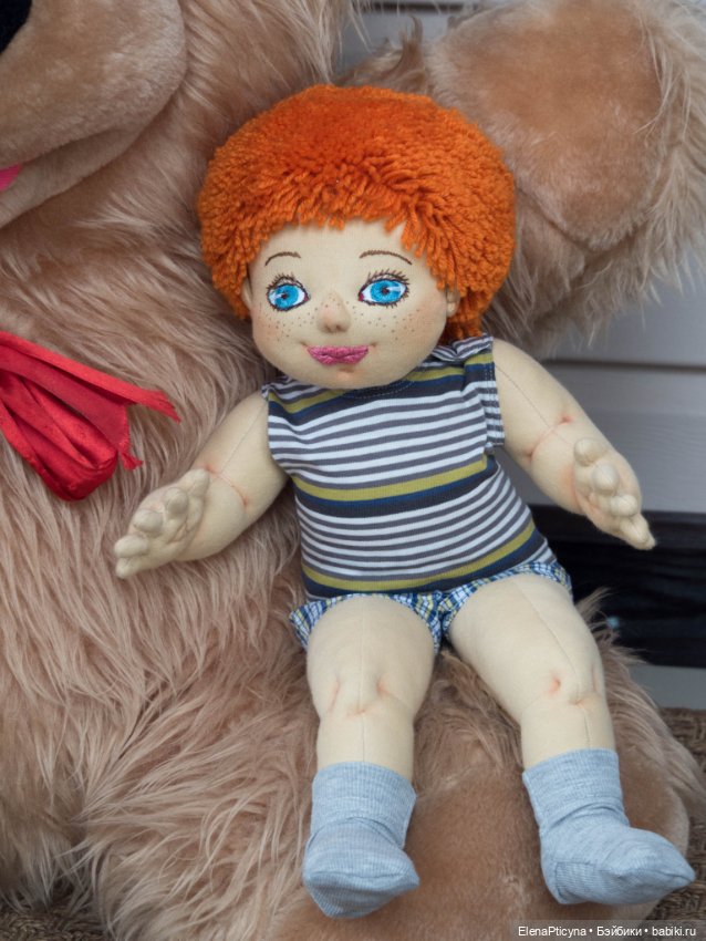 Авторские текстильные куклы: Вальдорфские (фото 3)