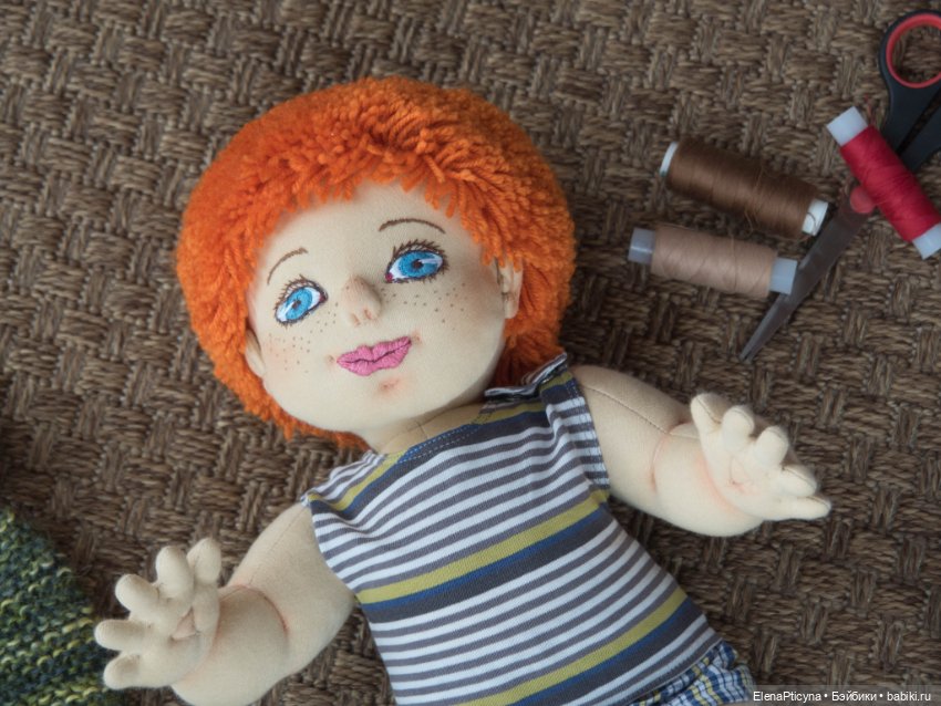 Авторские текстильные куклы: Вальдорфские