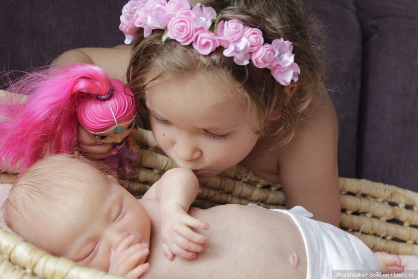 Малышки Сейдж — Обучение реборнингу: роспись