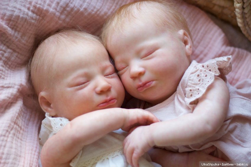 Малышки Сейдж — Обучение реборнингу: роспись