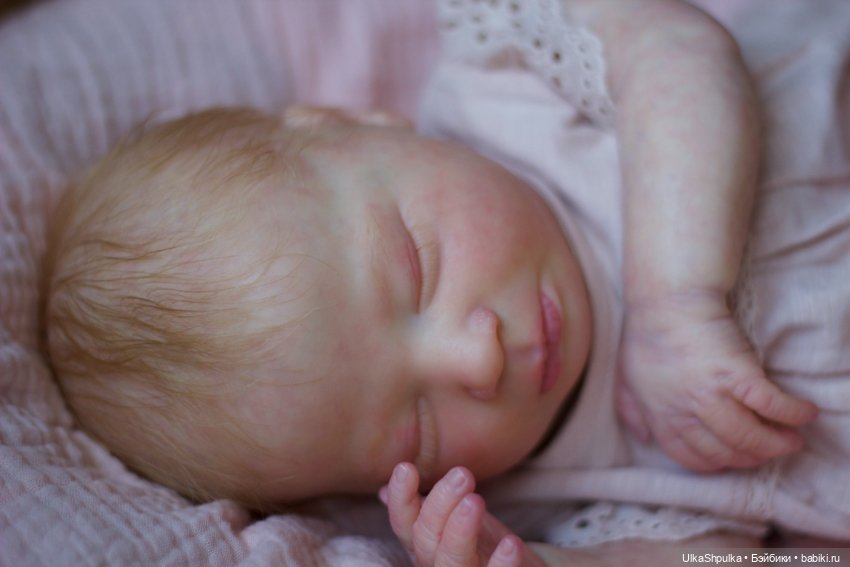 Малышки Сейдж — Обучение реборнингу: роспись (фото 6)