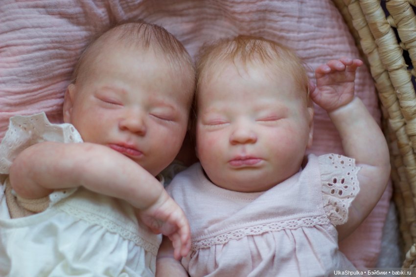 Малышки Сейдж — Обучение реборнингу: роспись (фото 4)