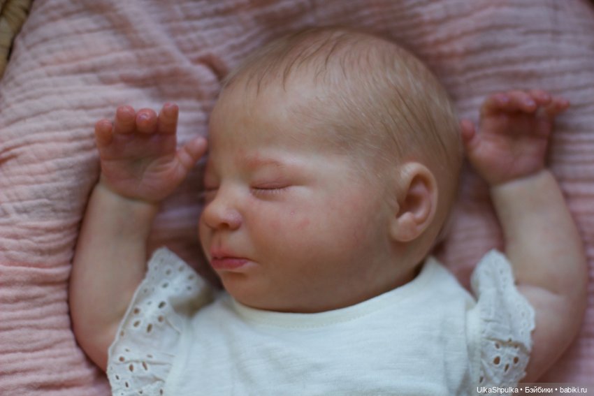 Малышки Сейдж — Обучение реборнингу: роспись (фото 10)