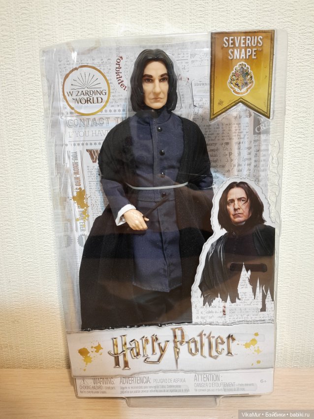 Кукла Северус Снегг — Куклы Harry Potter (Гарри Поттер) Mattel: Wizarding World