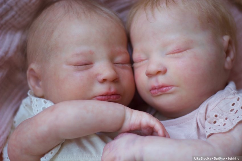 Малышки Сейдж — Обучение реборнингу: роспись (фото 2)