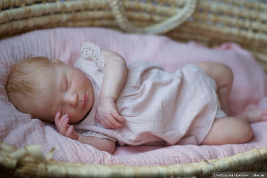 Малышки Сейдж — Обучение реборнингу: роспись (фото 7)