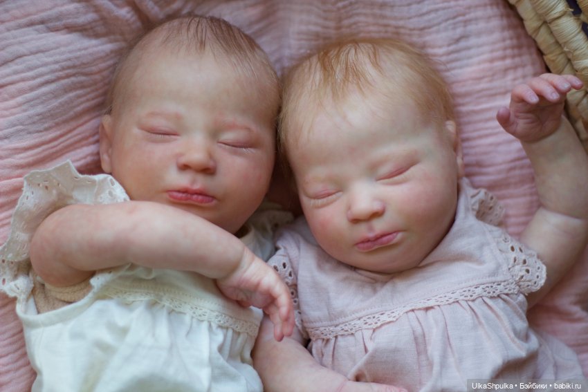 Малышки Сейдж — Обучение реборнингу: роспись (фото 3)