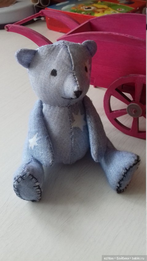 Мишка Тедди — Текстильные игрушки и примитивы: кофейные (фото 2)