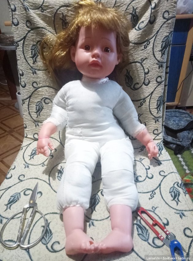 Спасение ребенка — Ремонт и реставрация кукол: тело (фото 3)