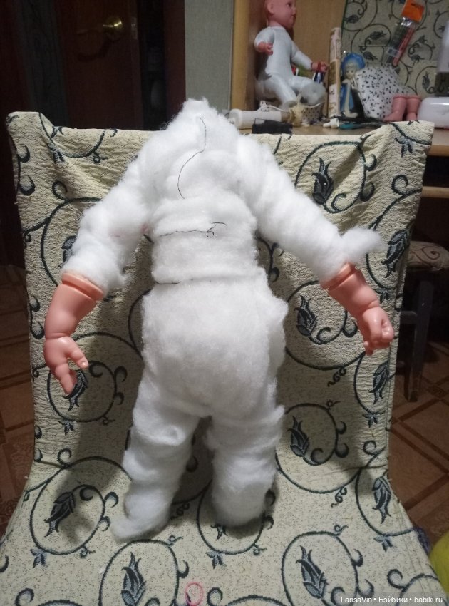 Спасение ребенка — Ремонт и реставрация кукол: тело (фото 6)