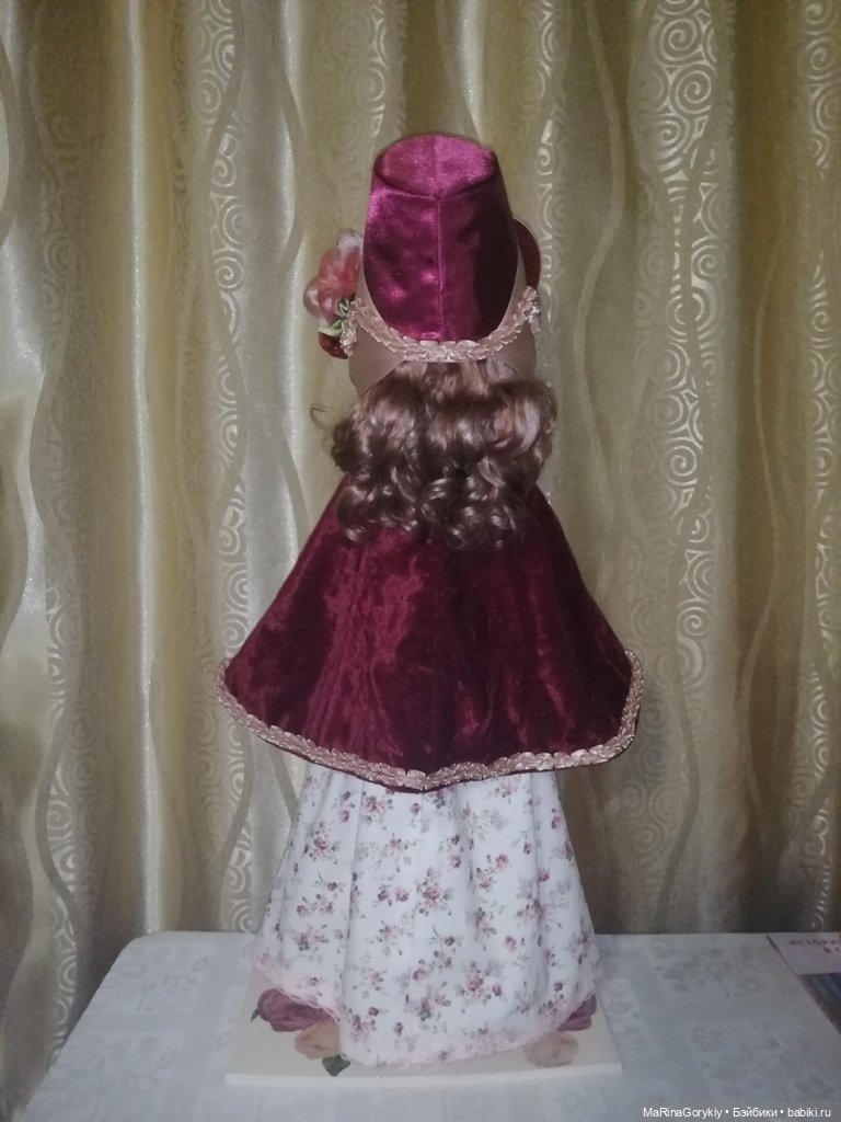 Кукла в стиле «ампир». Людмила. Горький. ПО «Мир»