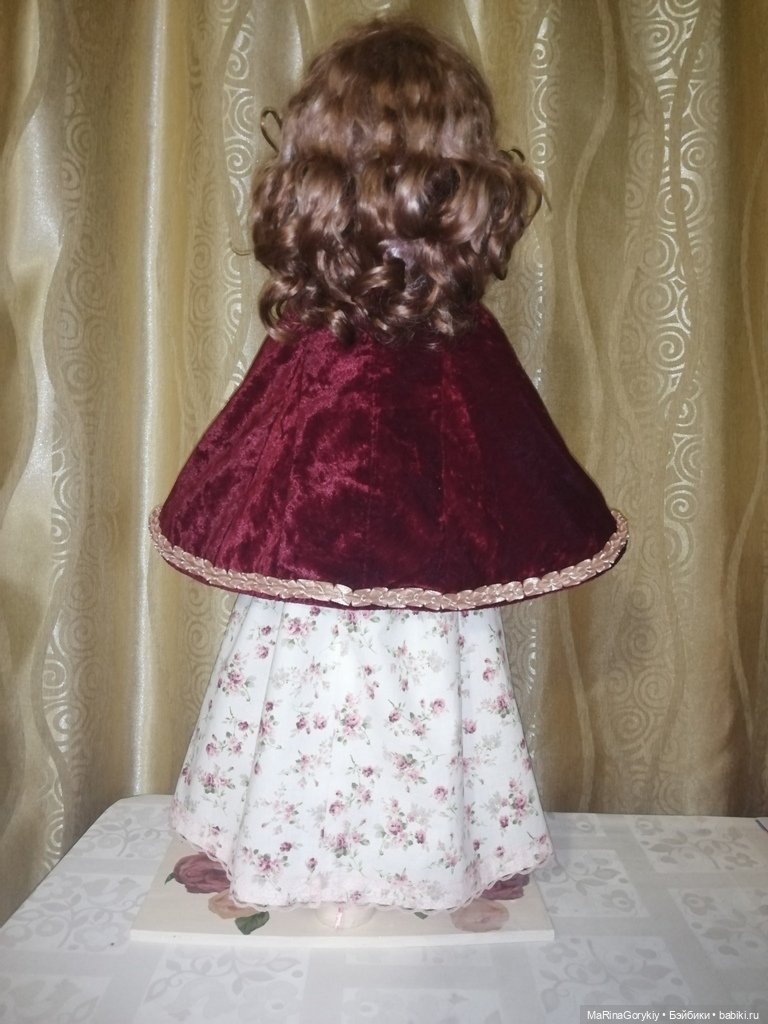 Кукла в стиле «ампир». Людмила. Горький. ПО «Мир» (фото 8)