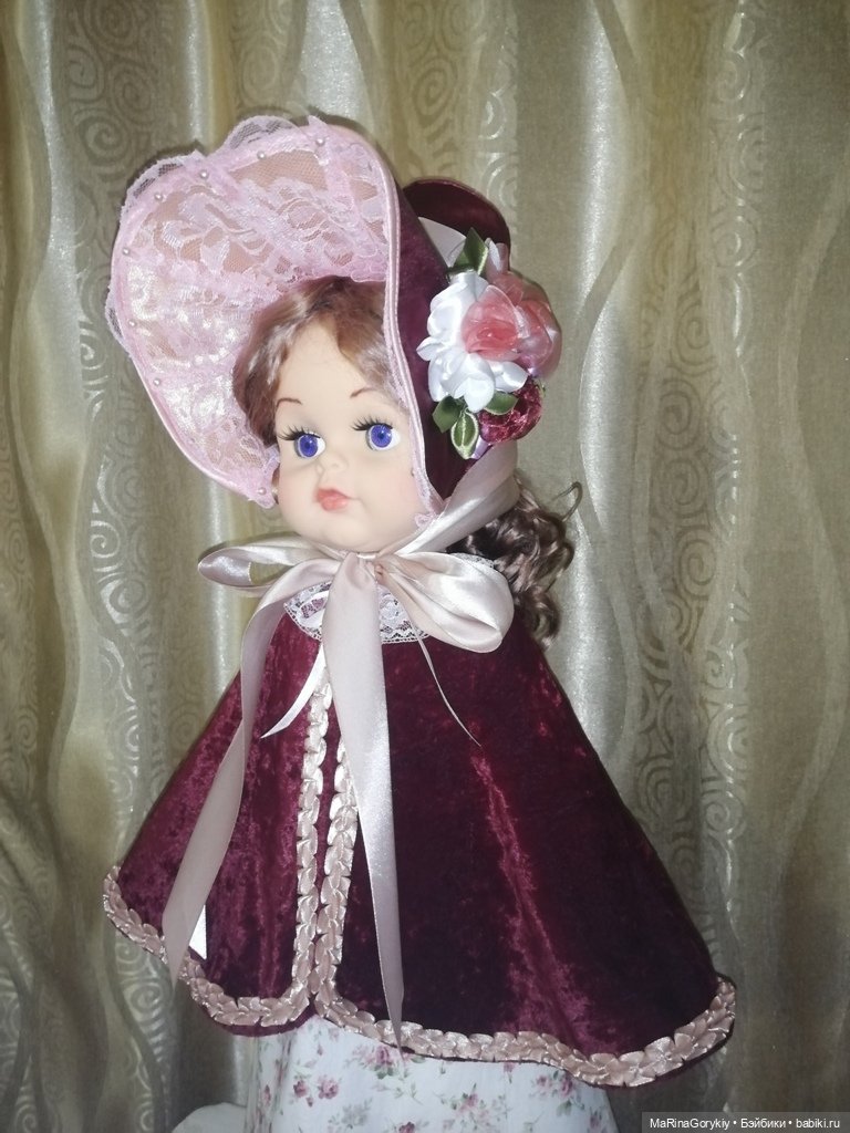 Кукла в стиле «ампир». Людмила. Горький. ПО «Мир» (фото 9)
