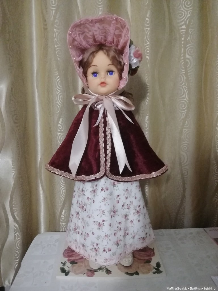 Кукла в стиле «ампир». Людмила. Горький. ПО «Мир»