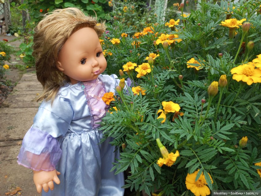 Прогулка в саду — Советские винтажные куклы (СССР): Ленигрушка (фото 4)