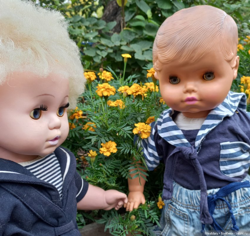 Прогулка в саду — Советские винтажные куклы (СССР): Ленигрушка (фото 6)