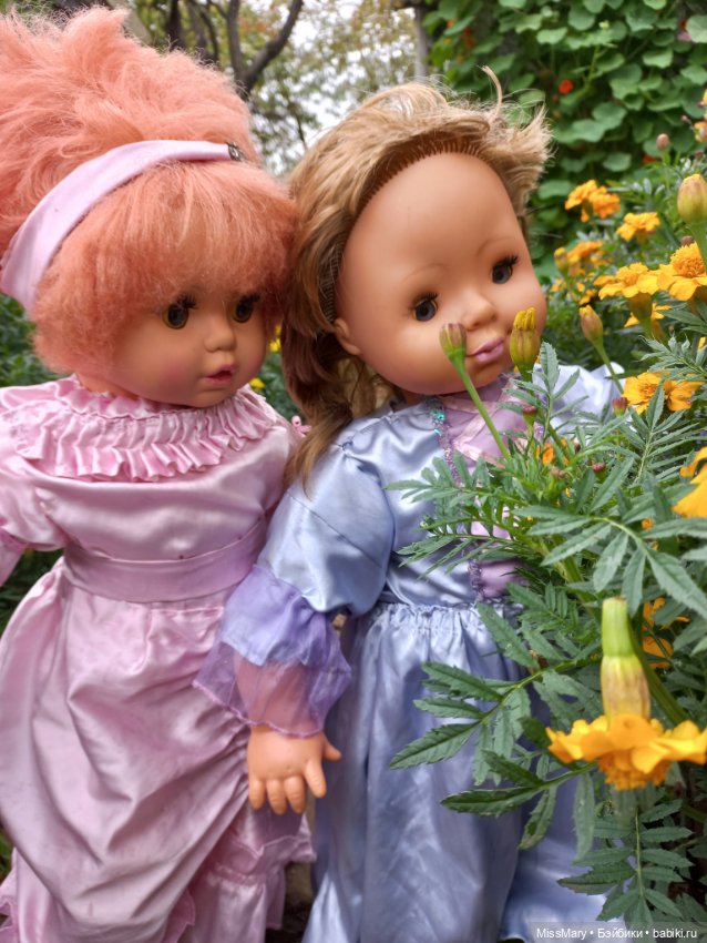 Прогулка в саду — Советские винтажные куклы (СССР): Ленигрушка (фото 5)