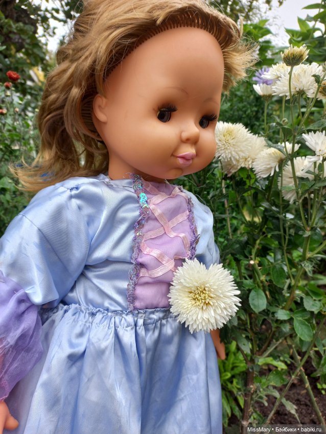 Прогулка в саду — Советские винтажные куклы (СССР): Ленигрушка