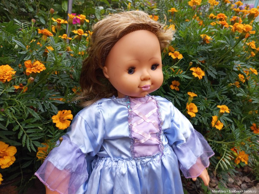 Прогулка в саду — Советские винтажные куклы (СССР): Ленигрушка