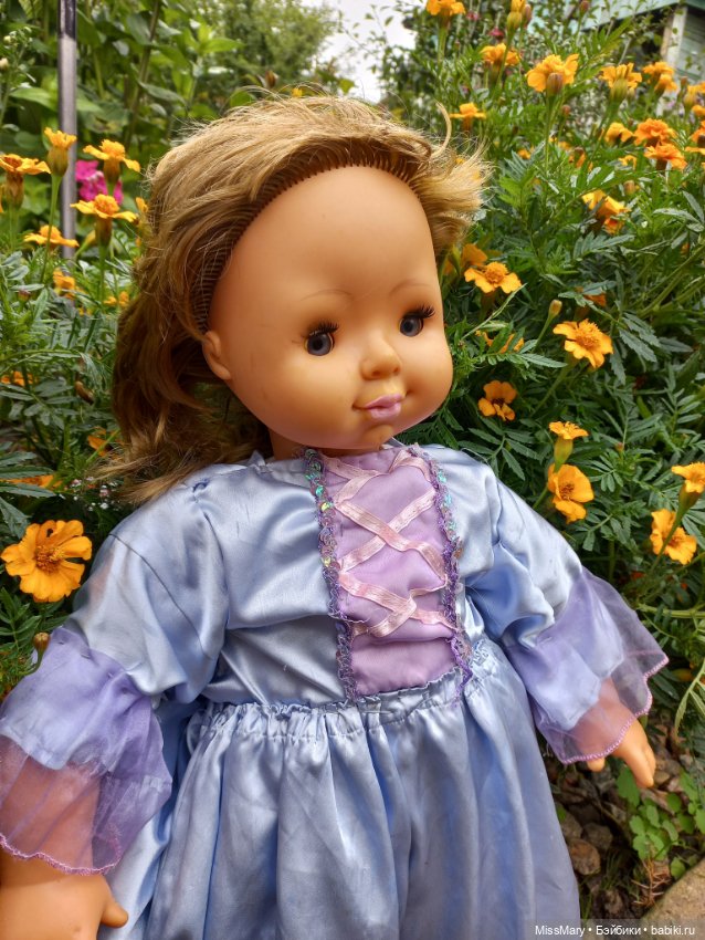 Прогулка в саду — Советские винтажные куклы (СССР): Ленигрушка