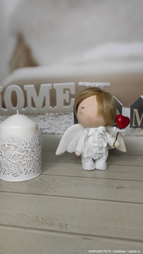 Ангелочек — Авторские миниатюрные куклы: лепка (фото 2)