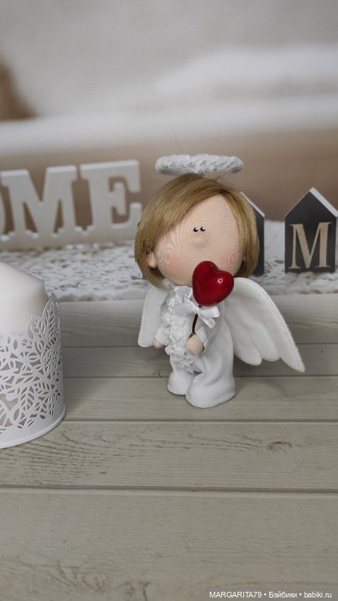 Ангелочек — Авторские миниатюрные куклы: лепка (фото 4)