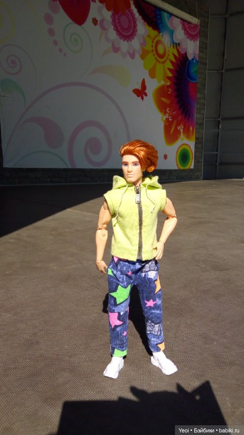 Фото (рыжего) Кена Тейта 1959, Маттел в парке