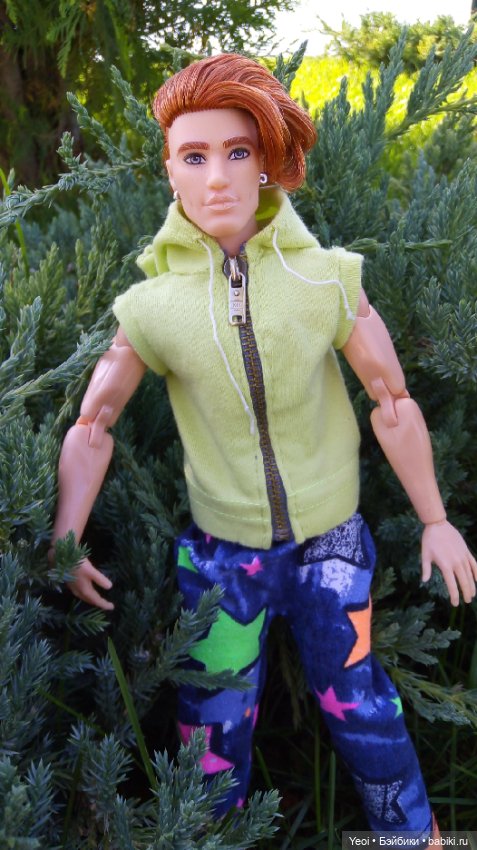 Фото (рыжего) Кена Тейта 1959, Маттел в парке (фото 7)