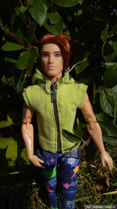 Фото (рыжего) Кена Тейта 1959, Маттел в парке