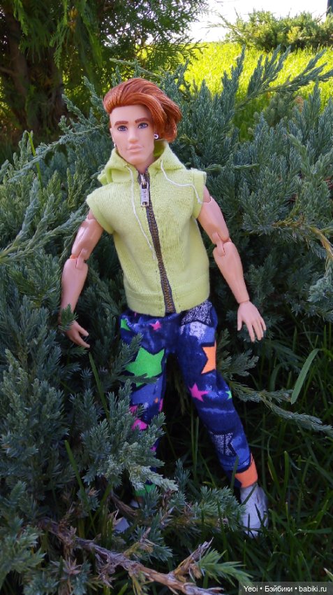 Фото (рыжего) Кена Тейта 1959, Маттел в парке (фото 10)