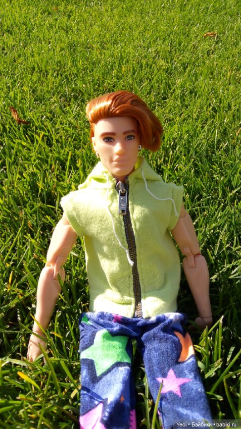 Фото (рыжего) Кена Тейта 1959, Маттел в парке (фото 6)