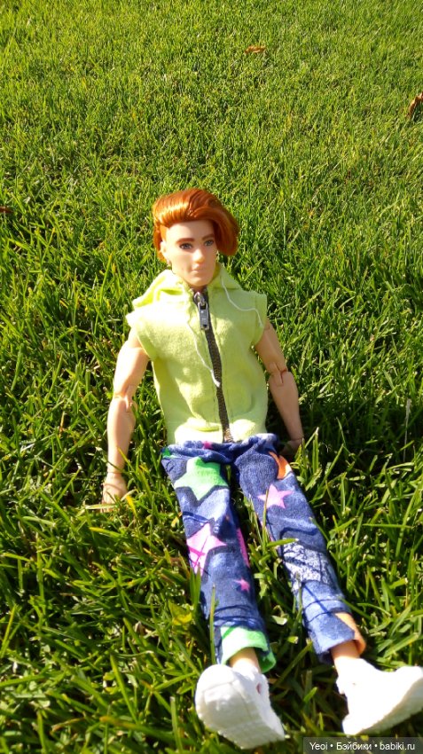 Фото (рыжего) Кена Тейта 1959, Маттел в парке (фото 5)