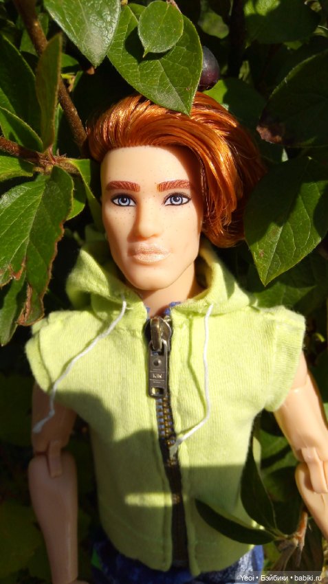 Фото (рыжего) Кена Тейта 1959, Маттел в парке