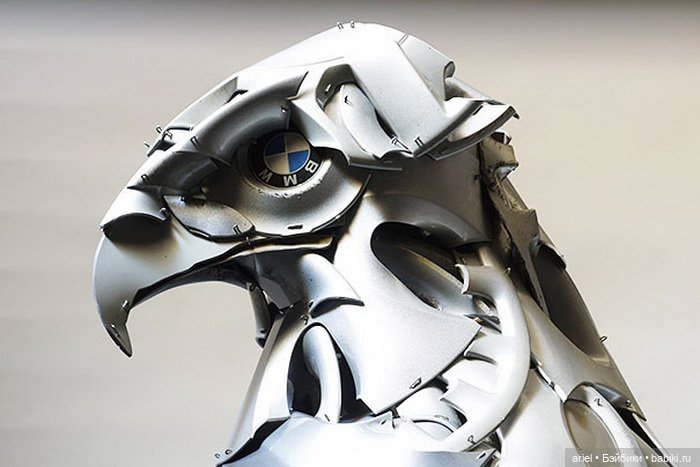 Скульптуры из покрышек от Птолемея Элрингтона (Ptolemy Elrington) (фото 3)