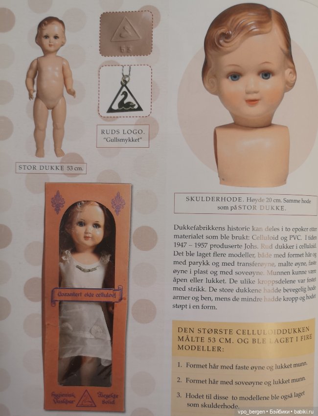 Целлулоидные куклы 1950-х годов (фото 9)