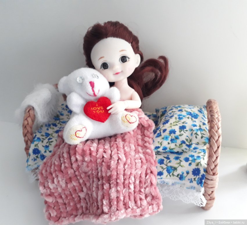 Постель для Бабольки — Мебель для кукол и домиков: фото (фото 2)