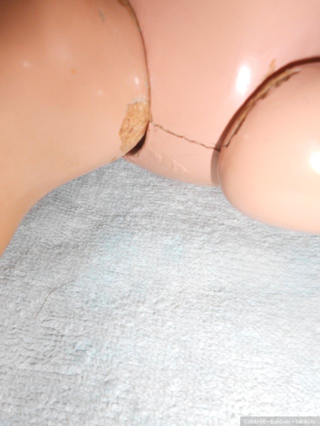 Как я люблю работать с нашими опилочными куклами. Пупс Россия. Реставрация (фото 5)